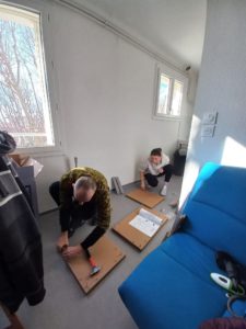 Entraide ukrainienne - Aménagement d'un appartement à Perpignan